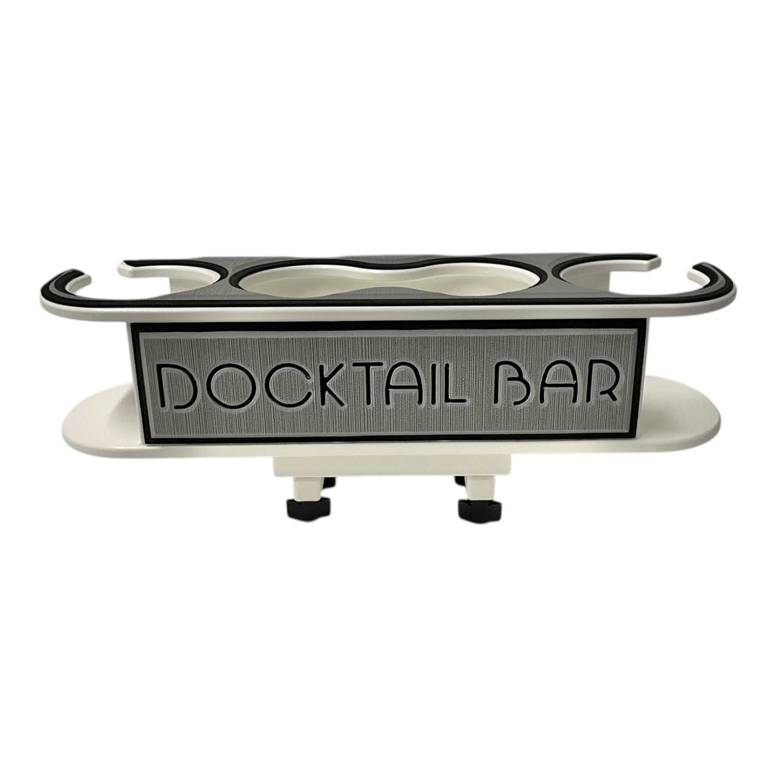 Docktail Bar Pontoon Boat Cup Holder Caddy - Multiple Colors Available - Docktail Bar