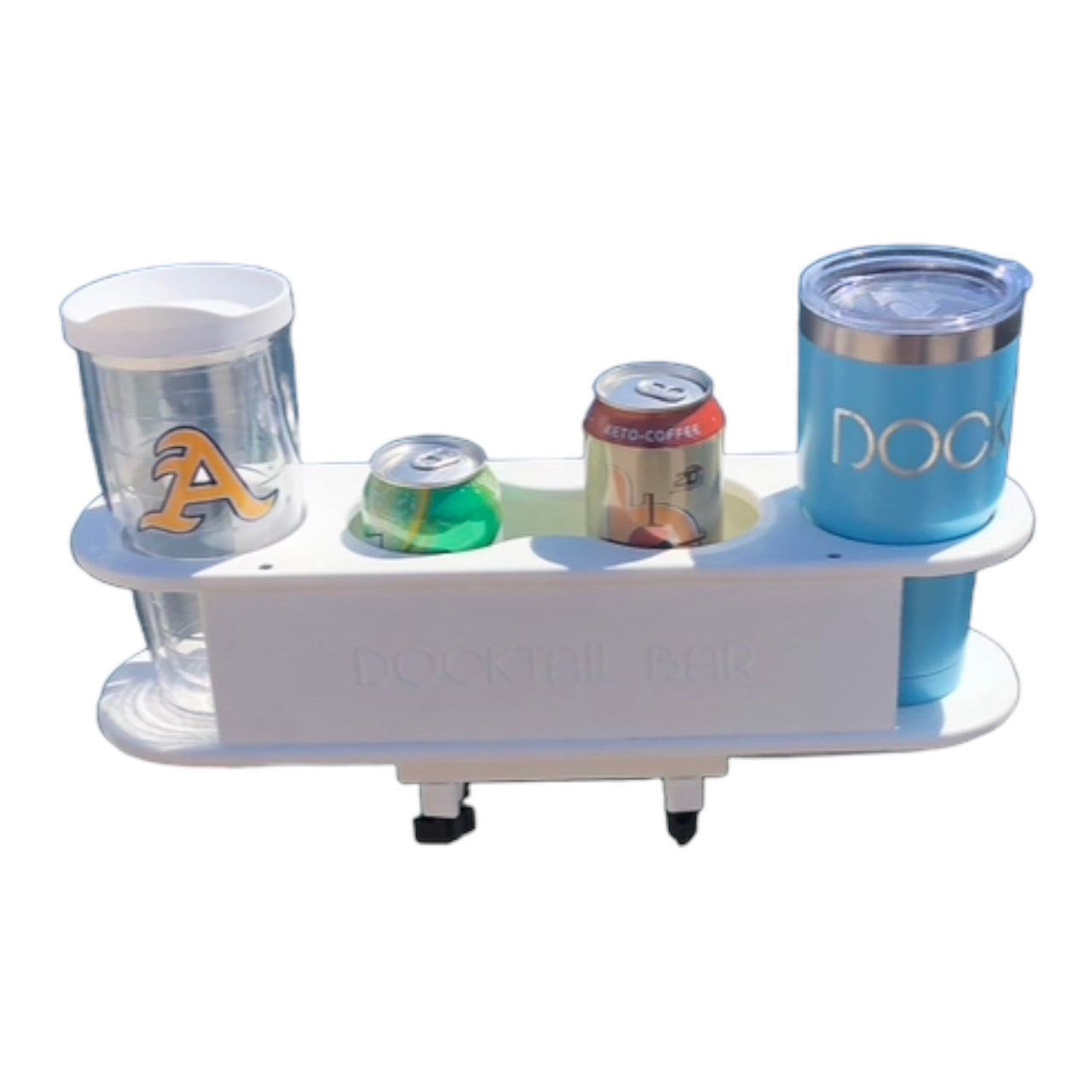 Docktail Bar Pontoon Boat Cup Holder Caddy - Multiple Colors Available - Docktail Bar