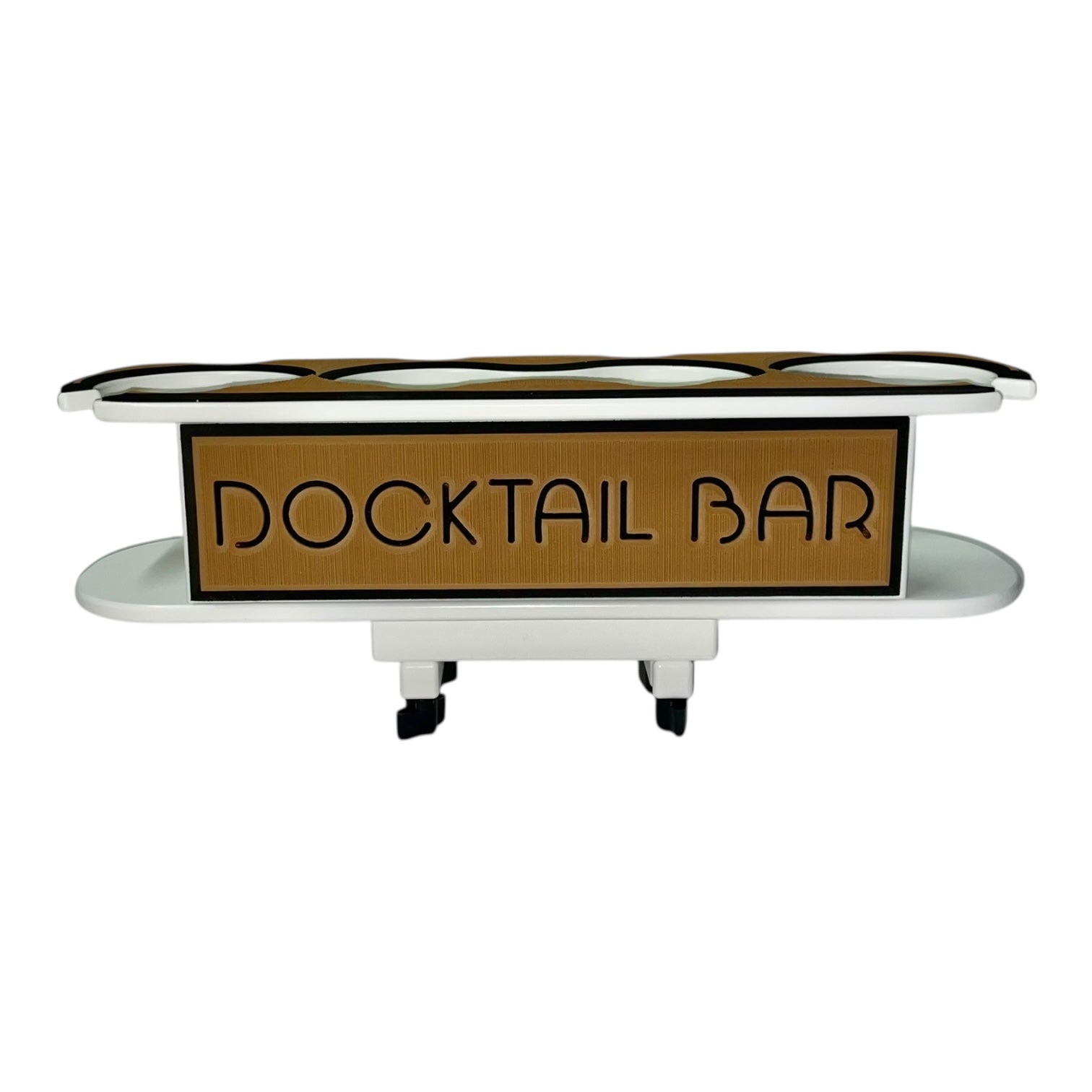 Docktail Bar Pontoon Boat Cup Holder Caddy - Multiple Colors Available - Docktail Bar