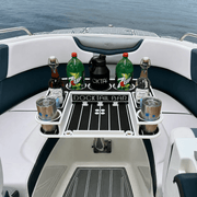 Docktail Butler Angled-Side Mount Boat Table - Docktail Bar
