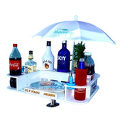 Docktail Butler Boat Table and Storage Accessory - Choose Your Mount, Color & Custom Name - Docktail Bar