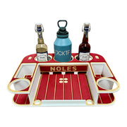 Docktail Butler Boat Table with Adjustable Rod Holder Mount - Docktail Bar