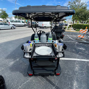 Docktail Butler Golf Cart Cup Holder & Table Accessory for Square or Rectangular Rails - Docktail Bar