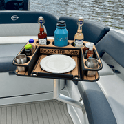 Docktail Butler Midnight Series Pedestal Table Top Replacement - Docktail Bar