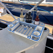 Docktail Butler Table with SeaSucker Vacuum Mounts - Docktail Bar