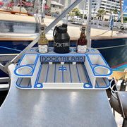 Docktail Butler Table with SeaSucker Vacuum Mounts - Docktail Bar