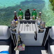 Docktail Butler with Pontoon Rail Mount - Docktail Bar