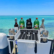 Docktail Butler with Pontoon Rail Mount - Docktail Bar