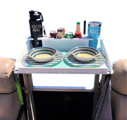 Docktail Utility Boat Table and Storage Accessory - Choose Your Mount, Color & Custom Name - Docktail Bar