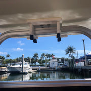 Docktail Utility Boat Table and Storage Accessory - Choose Your Mount, Color & Custom Name - Docktail Bar