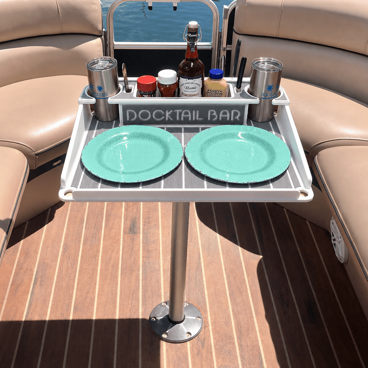 Docktail Utility Pedestal Table Top Replacement - Docktail Bar