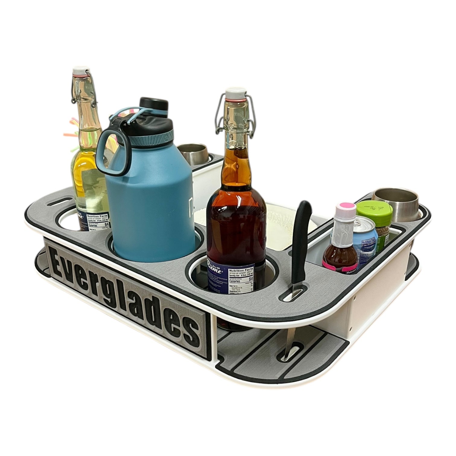 Everglades Logo - Docktail Bar Boat Tables - Choose Your Table, Mount & Color - Docktail Bar