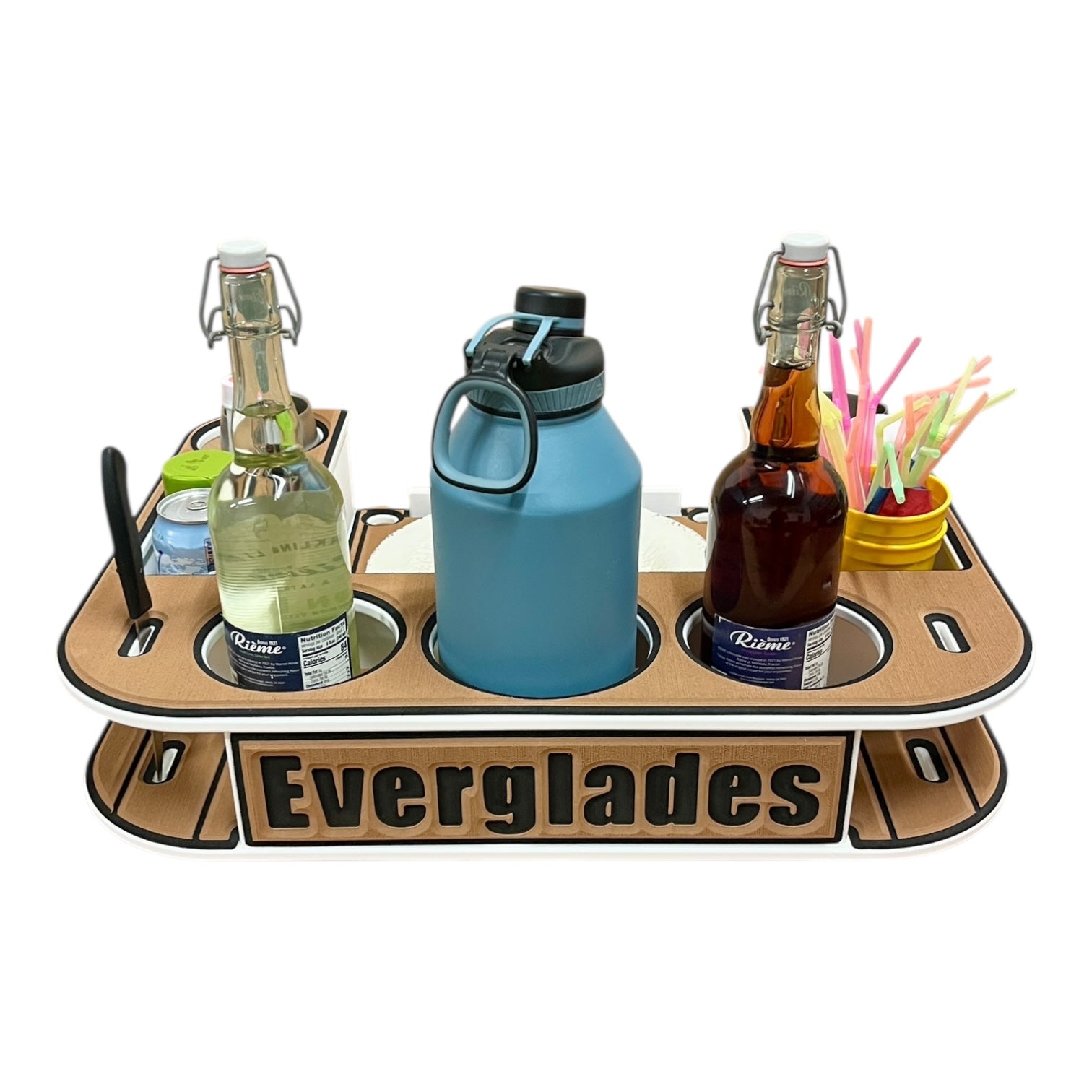Everglades Logo - Docktail Bar Boat Tables - Choose Your Table, Mount & Color - Docktail Bar