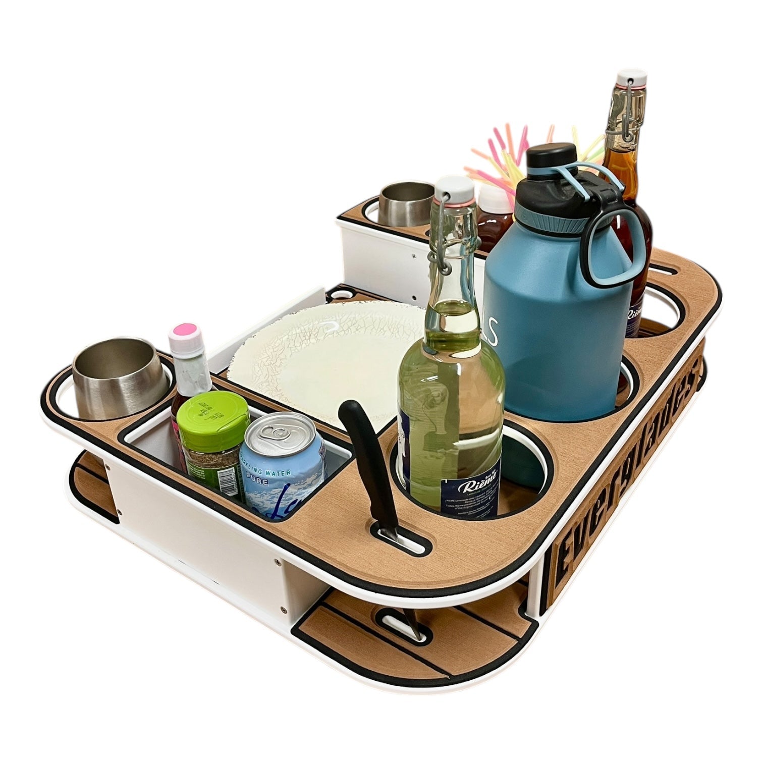 Everglades Logo - Docktail Bar Boat Tables - Choose Your Table, Mount & Color - Docktail Bar