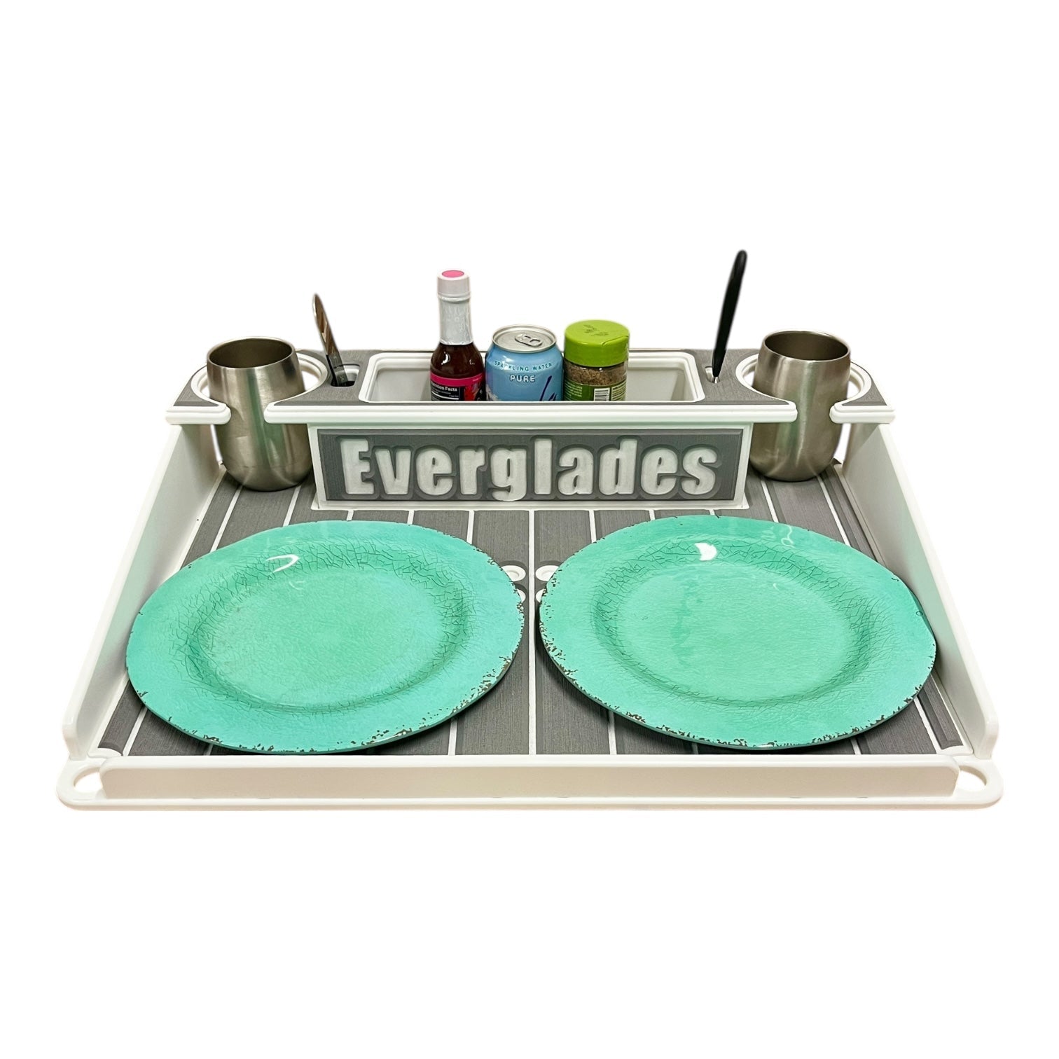 Everglades Logo - Docktail Bar Boat Tables - Choose Your Table, Mount & Color - Docktail Bar