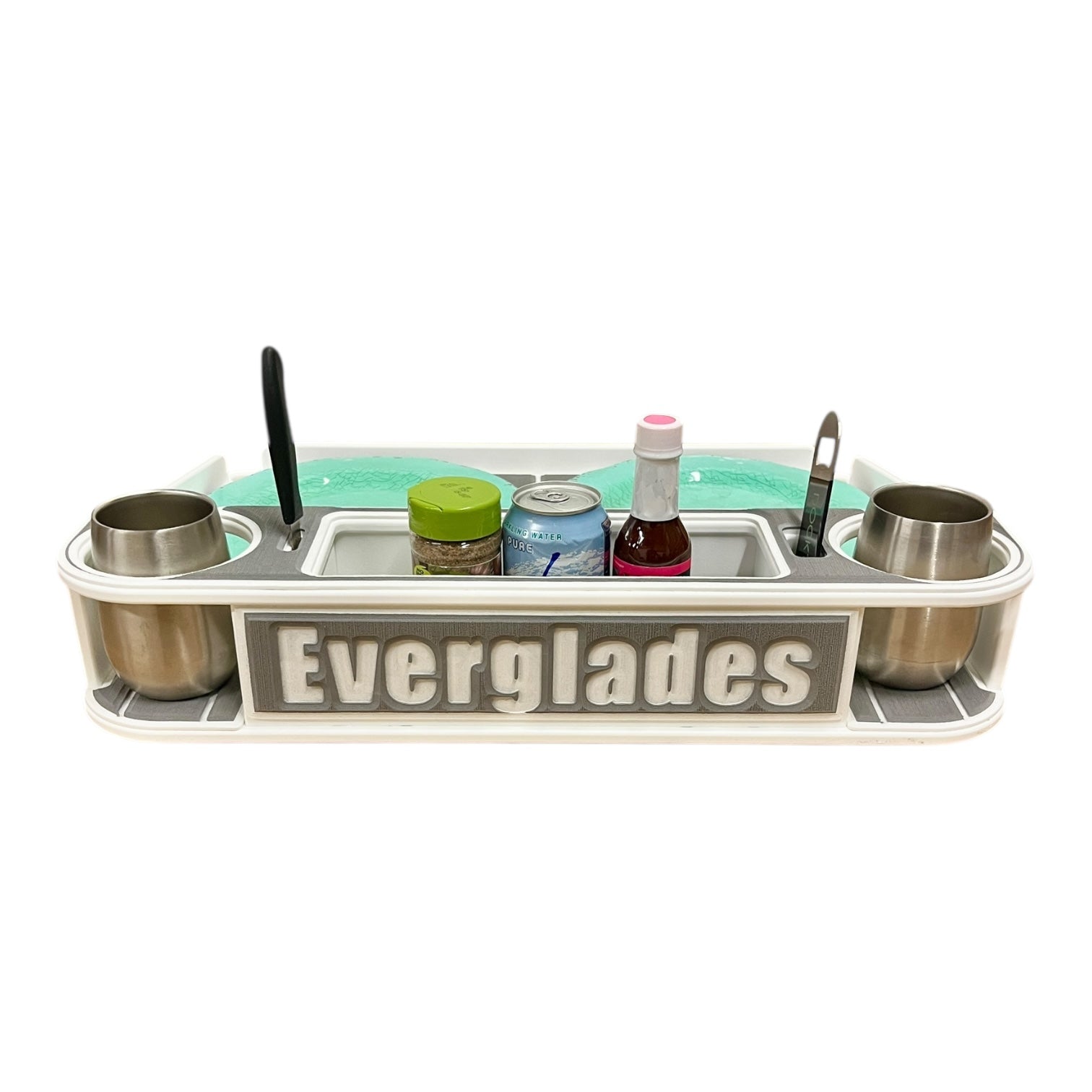 Everglades Logo - Docktail Bar Boat Tables - Choose Your Table, Mount & Color - Docktail Bar