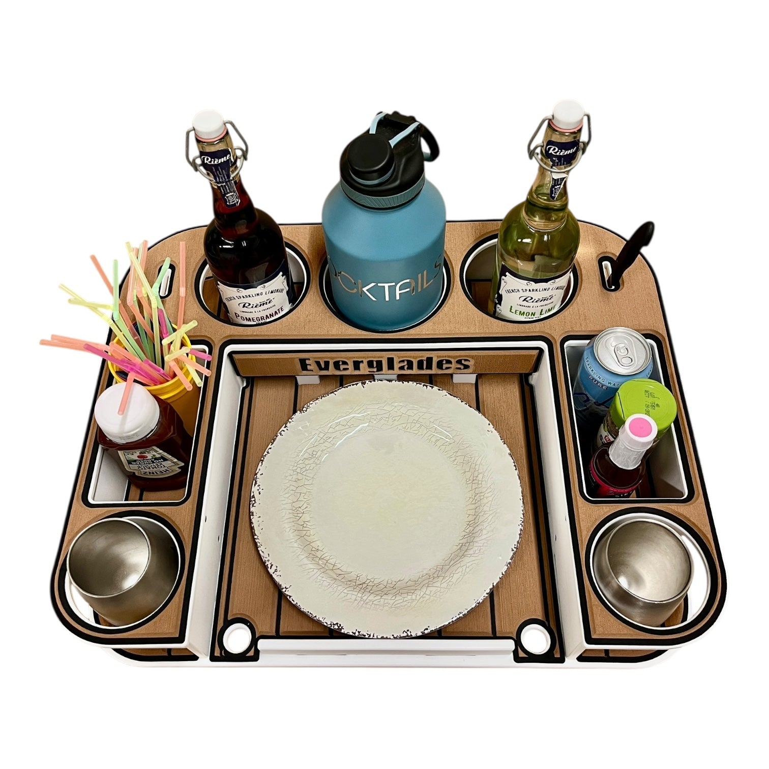 Everglades Logo - Docktail Bar Boat Tables - Choose Your Table, Mount & Color - Docktail Bar