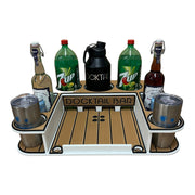 Marine Decking Accessory Kit for The Docktail Butler - Does NOT Include Table or Mount - Docktail Bar