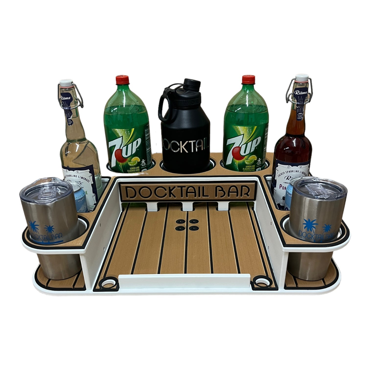 Marine Decking Accessory Kit for The Docktail Butler - Does NOT Include Table or Mount - Docktail Bar