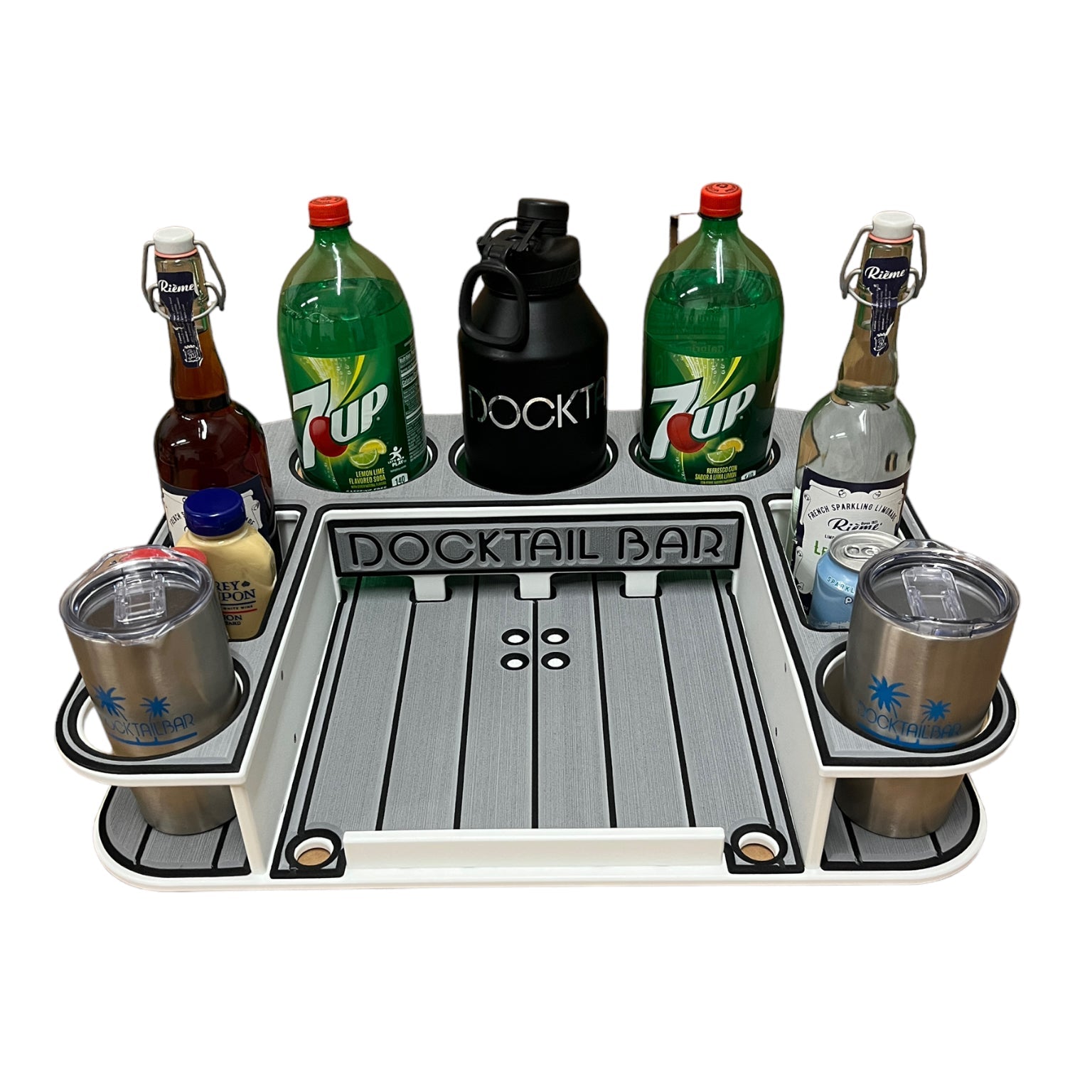 Marine Decking Accessory Kit for The Docktail Butler - Does NOT Include Table or Mount - Docktail Bar