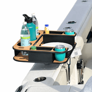 Midnight Series - Docktail Butler Boat Table - Choose Your Mount, Color & Custom Name - Docktail Bar