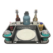 Midnight Series - Docktail Butler Boat Table - Choose Your Mount, Color & Custom Name - Docktail Bar