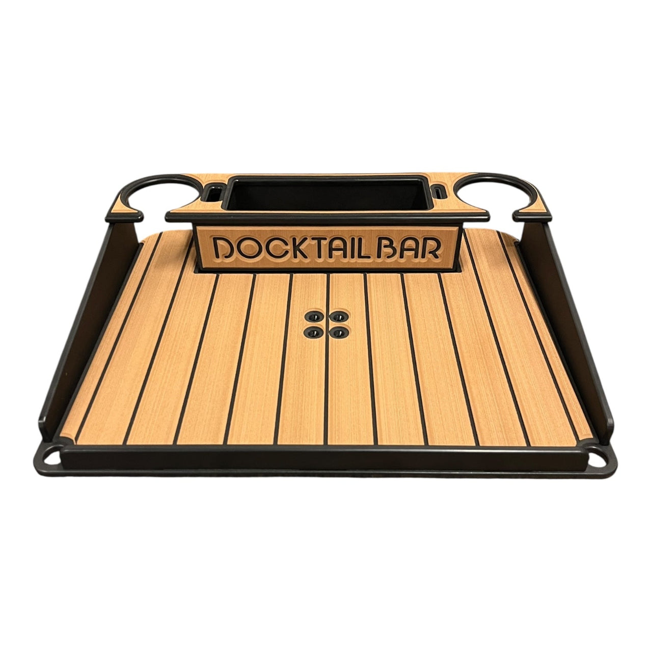 Midnight Series - Docktail Utility Boat Table - Choose Your Mount, Color & Custom Name - Docktail Bar