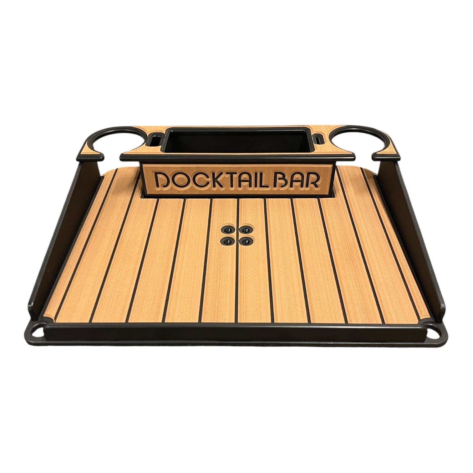 Midnight Series - Docktail Utility Boat Table - Choose Your Mount, Color & Custom Name - Docktail Bar