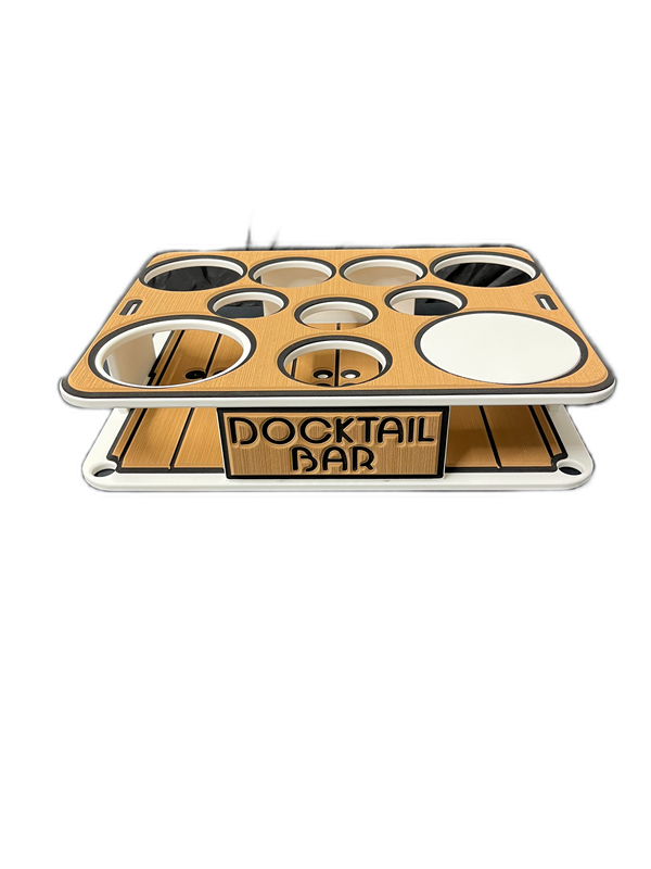 Marine Decking Accessory Kit for The Docktail Boat Table Caddy - Does NOT Include Table or Mount