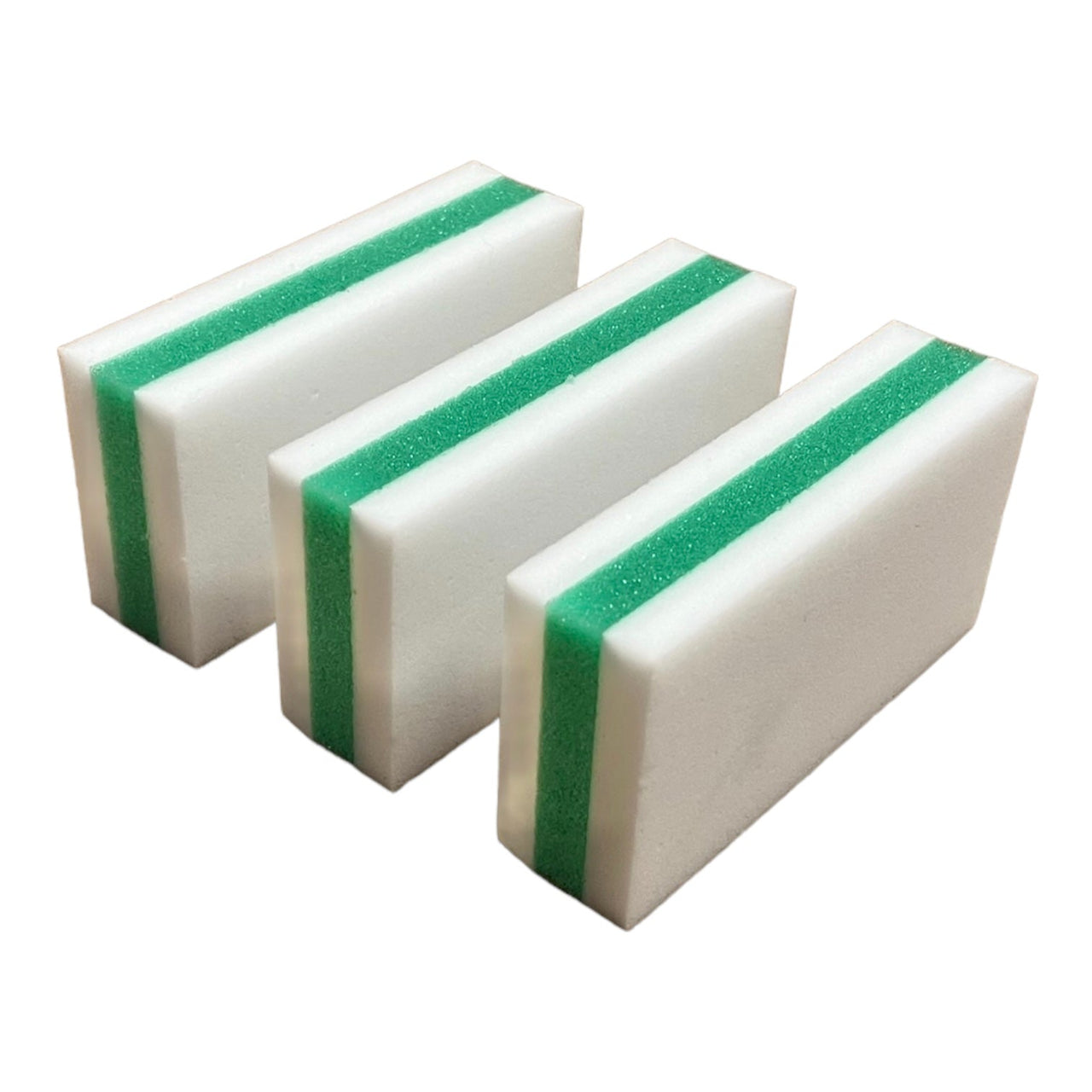 Premium Eraser Detailing Sponges - No Chemicals - Made in the USA - Double Sided with Poly Core  - Sold in Packs of 3