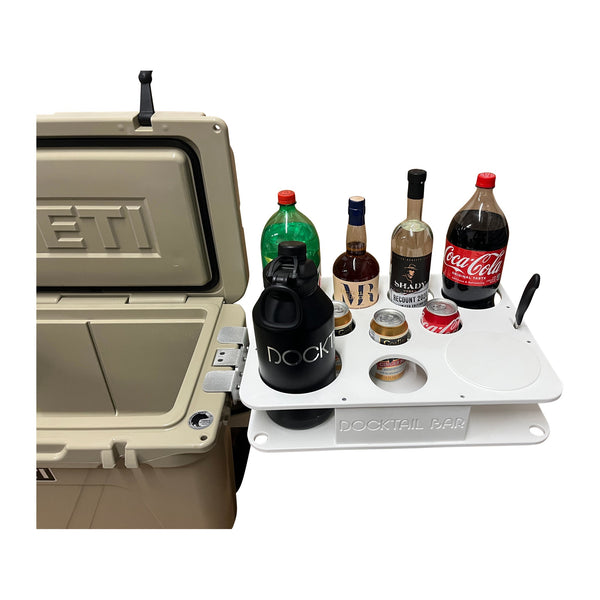 Docktail Bar Yeti Tundra Cooler Mount and Table System - Docktail Bar
