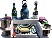 Docktail Butler Boat Table and Storage Accessory - Choose Your Mount, Color & Custom Name - Docktail Bar