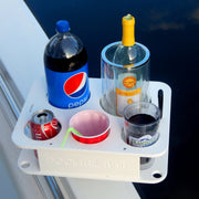 Docktail Jr Boat Cup Holder Caddy - Choose Your Mount Option - Then Color - Docktail Bar