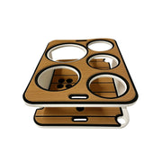 Docktail Jr Boat Cup Holder Caddy with Pontoon Boat Rail Mount - Choose Your Color - Docktail Bar