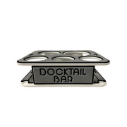 Docktail Jr Boat Cup Holder Caddy with Pontoon Boat Rail Mount - Choose Your Color - Docktail Bar