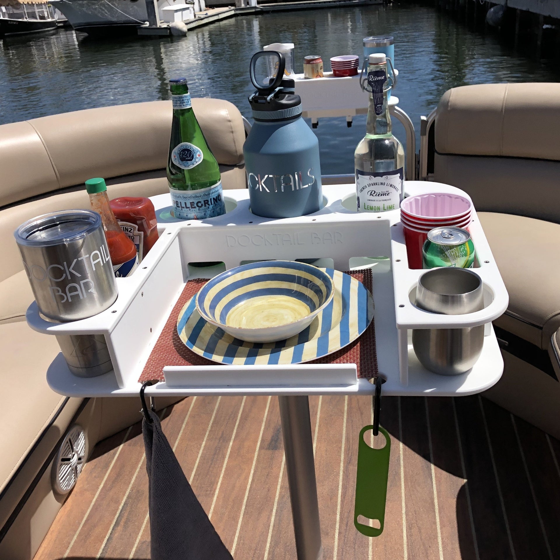 Docktail Butler Premium Boat and Marine Pedestal Table Top Replacement