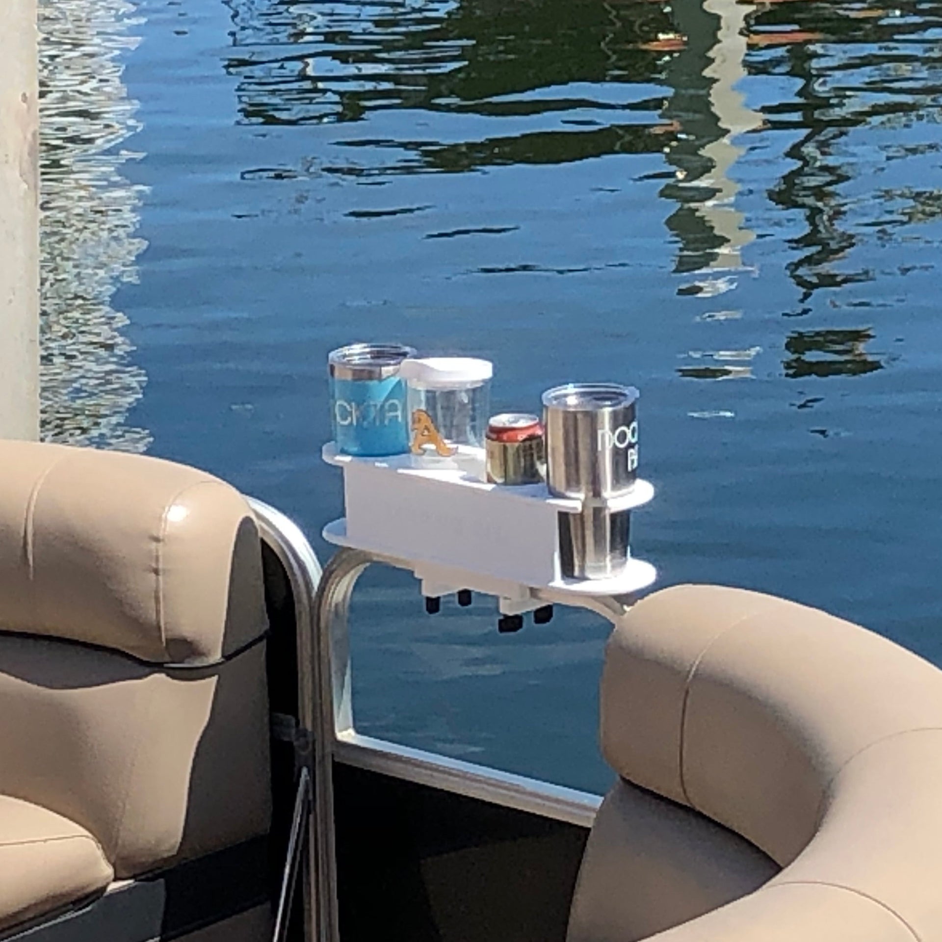 Marine Boat Rail Cup Holder No Drilling Install Boat Drink Holder Pontoon  Boat Accessories Applicable Kettle Within 3 15inch - Sports & Outdoors -  Temu, boat accessories