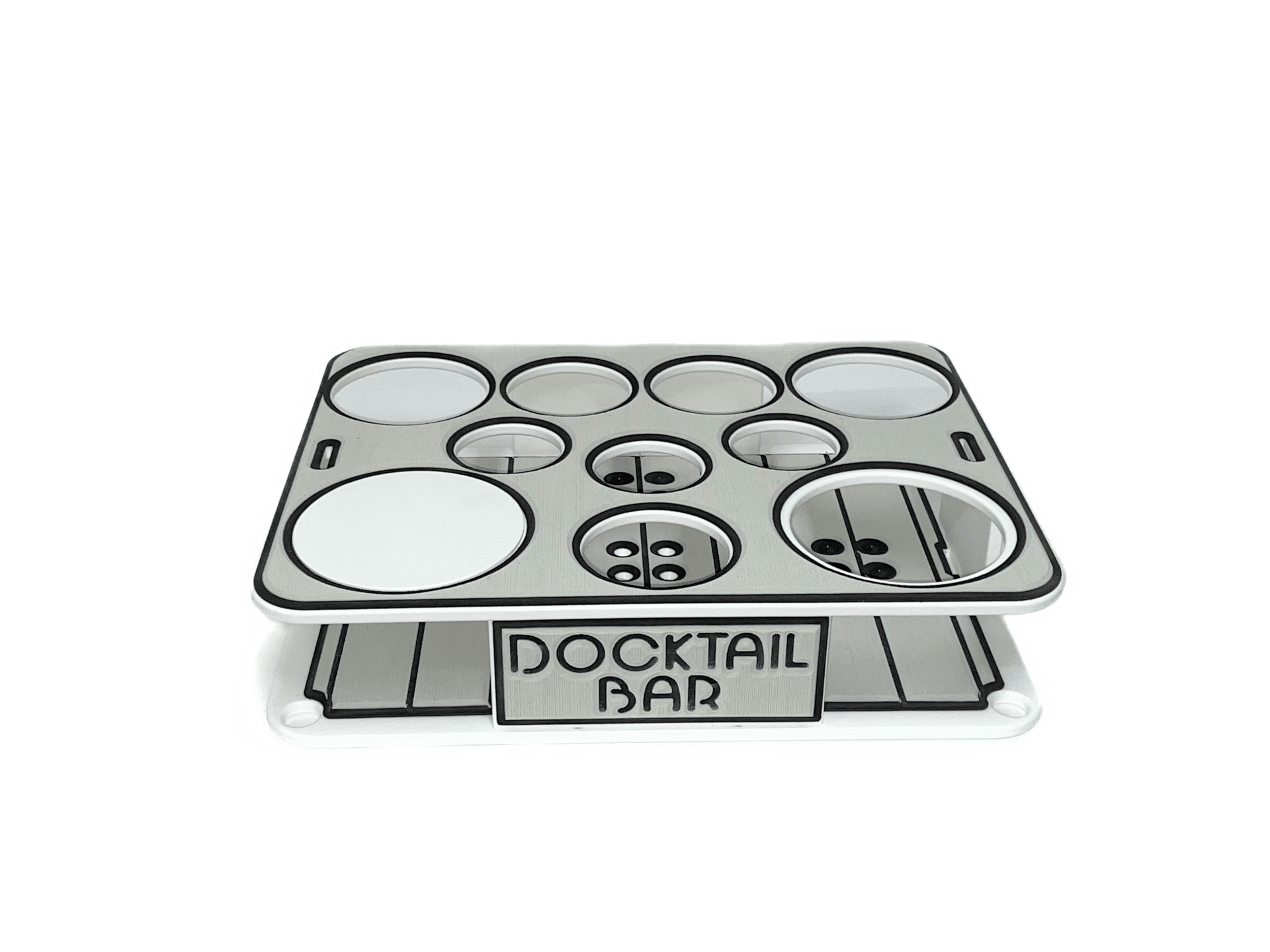 Marine Decking Accessory Kit for The Docktail Boat Table Caddy - Does NOT Include Table or Mount - Docktail Bar