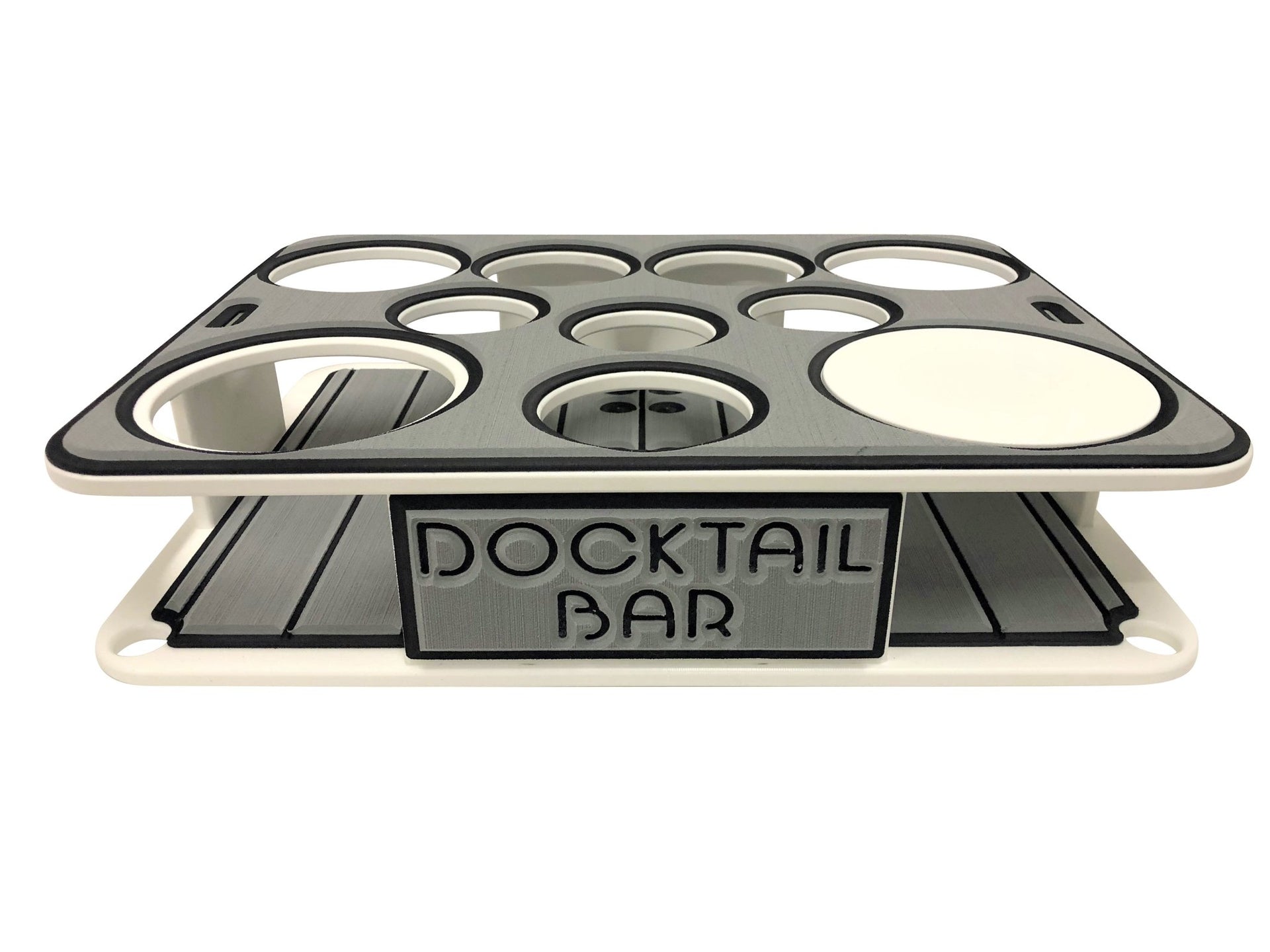 Marine Decking Accessory Kit for The Docktail Boat Table Caddy - Does NOT Include Table or Mount - Docktail Bar