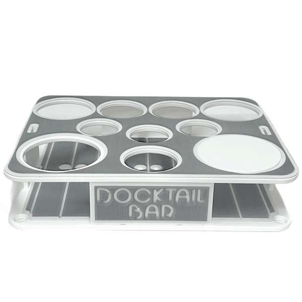 Marine Decking Accessory Kit for The Docktail Boat Table Caddy - Does NOT Include Table or Mount - Docktail Bar