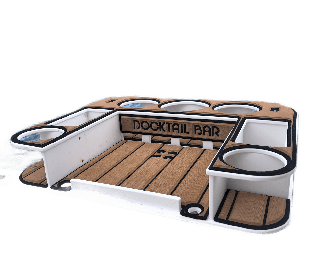Marine Decking Accessory Kit for The Docktail Butler - Does NOT Include Table or Mount - Docktail Bar