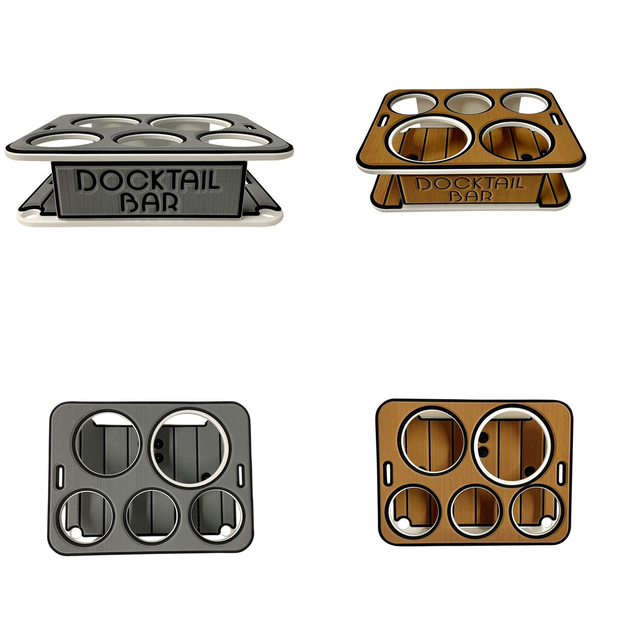 Marine Decking Accessory Kit for The Docktail Jr - Does NOT Include Table or Mount - Docktail Bar
