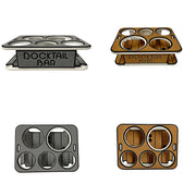 Marine Decking Accessory Kit for The Docktail Jr - Does NOT Include Table or Mount - Docktail Bar